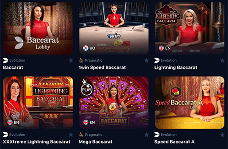 Dragon Tiger Same Games: Baccarat