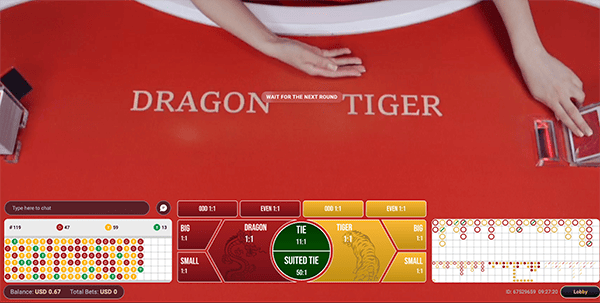 Dragon Tiger Betway how to play